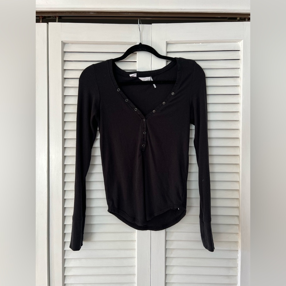 Out from under long sleeve